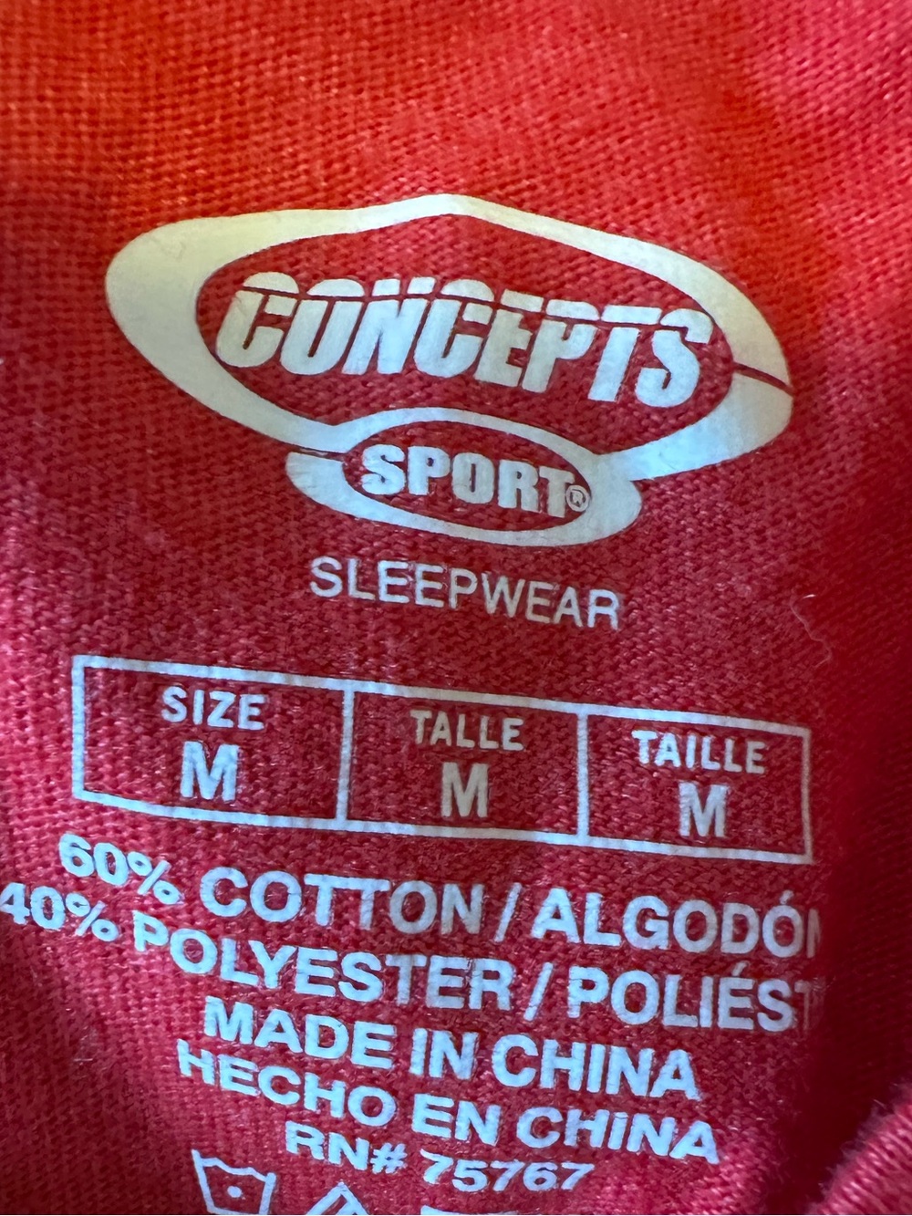 Georgia Bulldogs Red Sleeveless Tank Top Women’s Medium Concepts Sport - Picture 2 of 4